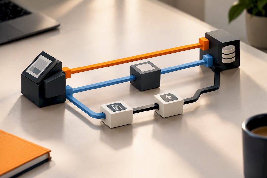 Three routes connecting POS data to accounting software